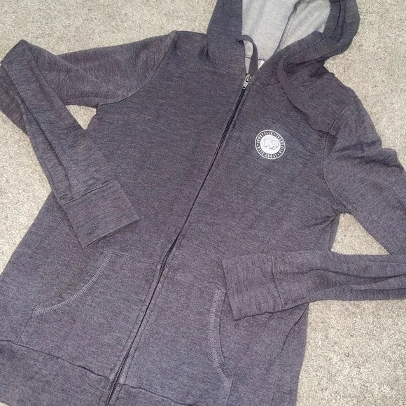 Ivory Ella Zip Up Hoodie Jacket Lavender Purple Size Small - Picture 4 of 7